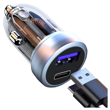 HUB-Splitter Alogy-Adapter für Computer-Laptop mit USB-C auf 3x USB-A 2.0 1x USB-A 3.0 Grau