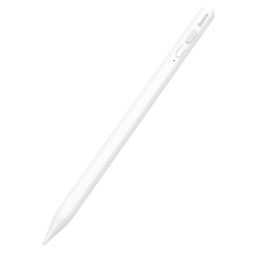 2in1 Baseus Stylus Kapazitiver Eingabestift für Apple iPad Weiß