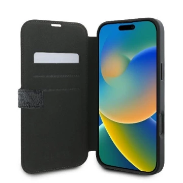Guess GUBKP16M4GMGGR iPhone 16 Plus 6,7" czarny/black book 4G Metal Logo