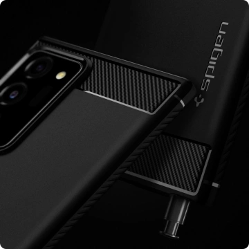 Spigen Rugged Armor Galaxy Note 20 Ultra Mattschwarz