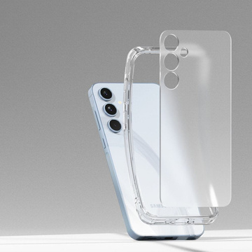 Hülle für Samsung Galaxy A35 5G Case Cover Ringke Fusion Matte Clear Frosted Transparent Back Glass