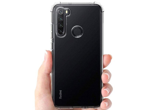Etui Spigen Crystal Shell do Xiaomi Redmi Note 8 Crystal Clear 