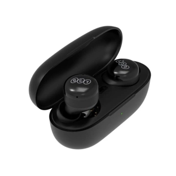 Kabellose Bluetooth 5.1 TWS Kopfhörer QCY Buds T17 Signle Point Hülle Schwarz