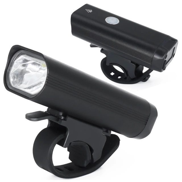 Alogy P12 Fahrradlicht schwarz Fahrradlicht vorne LED-Frontlicht Fahrradbeleuchtung wasserdicht IPX5