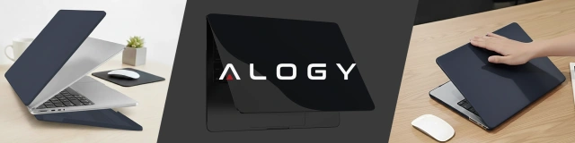 Etui do Apple Macbook Pro 16 2021-2025 (M1/M2/M3/M4) – elastyczna, matowa obudowa ochronna, lekka i odporna – Alogy AirGuard™ Granatowy