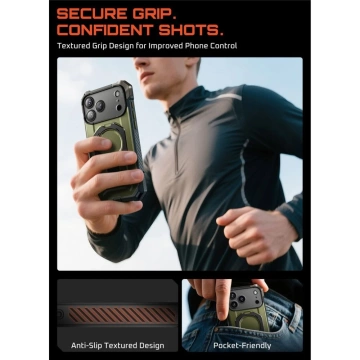 Etui Supcase UB Grip Mag MagSafe do iPhone 17 Pro Max, Guldan