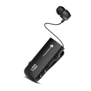 Kabellose Bluetooth 5.3 Forcell F-Audio Drive EarBud schwarz Schwarz