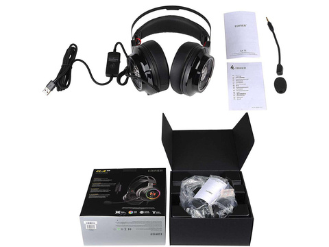 Edifier G4 TE Gaming-Kopfhörer, RGB, 7.1 (schwarz)