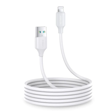 Joyroom Lade-/Datenkabel USB - Lightning 2.4A 2m weiß (S-UL012A9)