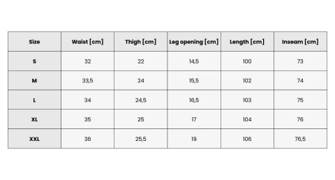 Rockbros RKCK0001 Radhose, Größe M - schwarz