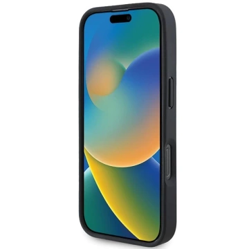 Etui Mercedes für iPhone 16 Pro Max 6,9" Beżowy Hardcase MB Strukturiertes und schlichtes Leder MagSafe