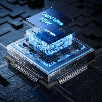 Joyroom TCG01 GaN 65W - Schnellladegerät 2× USB-C USB-A Kabel 100W