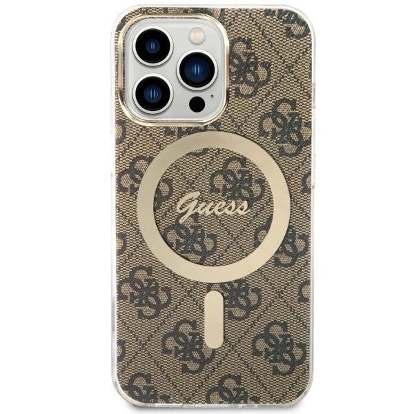 Etui Guess GUHMP13LH4STW für iPhone 13 Pro / 13 6,1" Hardcase 4G MagSafe