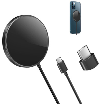 Alogy kabelloses Ladegerät für MagSafe 20W für iPhone 14/13 / PRO / MAX / MINI Schwarz