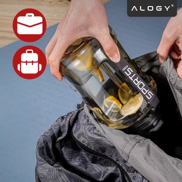 Handyhülle Wasserdichtes Gehäuse Alogy universal IPX8 bis 6,5 Schwarz