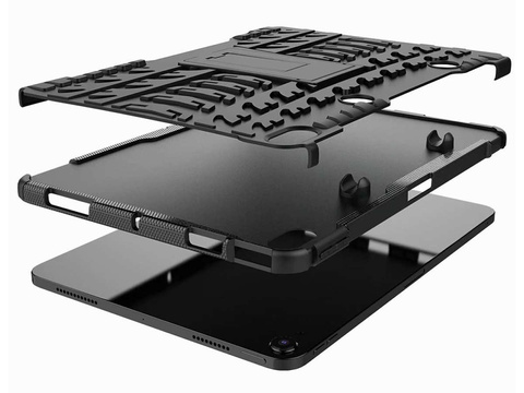 Alogy Pencil gepanzerte Hülle für Apple iPad Air 4 2020/5 2022 schwarz