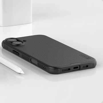 iPhone 16 Hülle Nillkin Shield Pro Magnethülle Schwarz