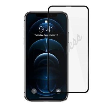 Guess Tempered Glass GUSPP12LSLTR iPhone 12 Pro Max 6,7 "Vintage Magic Logo