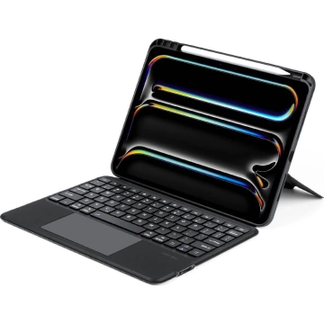 Schutzhülle mit Bluetooth-Tastatur für iPad Pro 11 (2024) DUX DUCIS DK Schwarz
