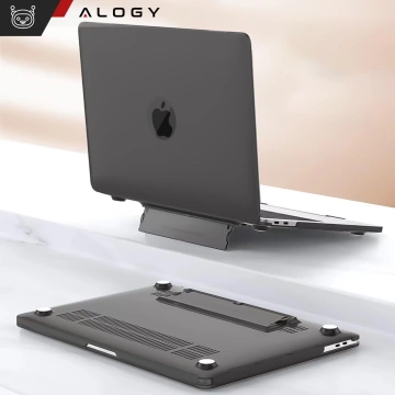 Alogy ProStand™ matte Hülle mit Ständer für MacBook Air 13,3" (A1932/A2179/A2337) Schwarz