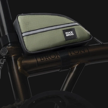 Rockbros Triangle Fahrrad Rahmentasche 0.8l - Schwarz