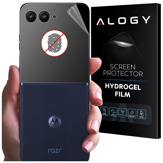 Folia "MATOWA" do Motorola Razr 50 Ultra Hydrożelowa Alogy HydroSkin Matte Pro™ na ekran do etui "BEZ ODCISKU PALCÓW"