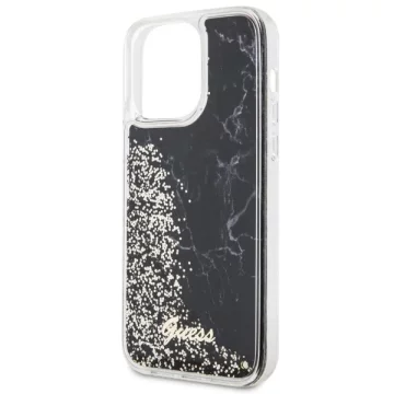 Etui Guess GUHCP14XLCSGSGK do iPhone 14 Pro Max 6.7" hardcase Liquid Glitter Marble