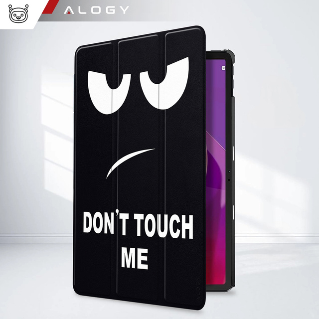 Etui do Lenovo Tab K11 / K11E 11” M11 10.95" TB330FU / TB330XU / TB331FC obudowa na tablet Case Alogy Book Cover Don't Touch me