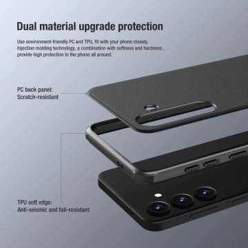 Nillkin Super Frosted Shield Pro Panzerhülle für Samsung Galaxy S24 – Schwarz