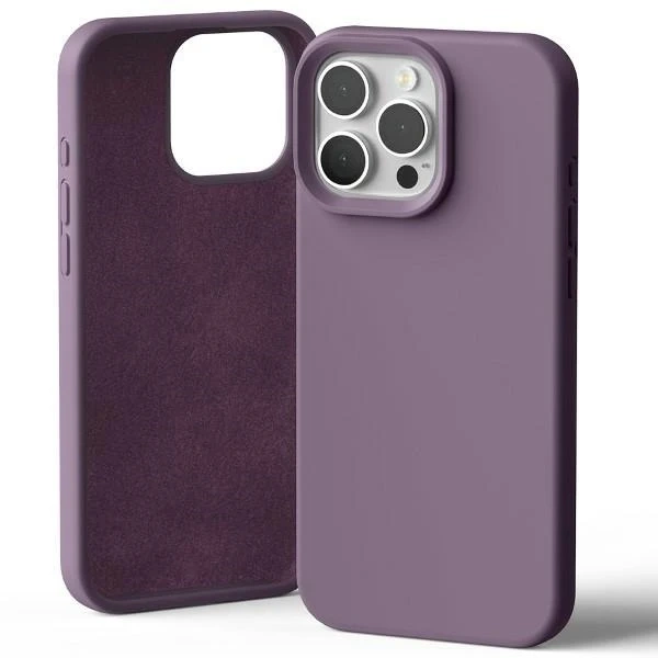 Mercury Silikonhülle für iPhone 16 Pro Max 6,9" Lila