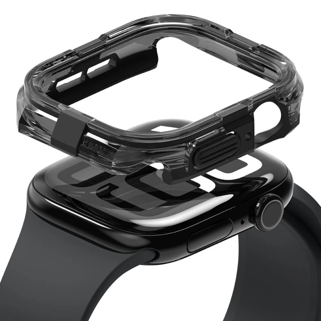 ETUI DO APPLE WATCH 10 (46MM) CZARNE RINGKE FUSION BUMPER