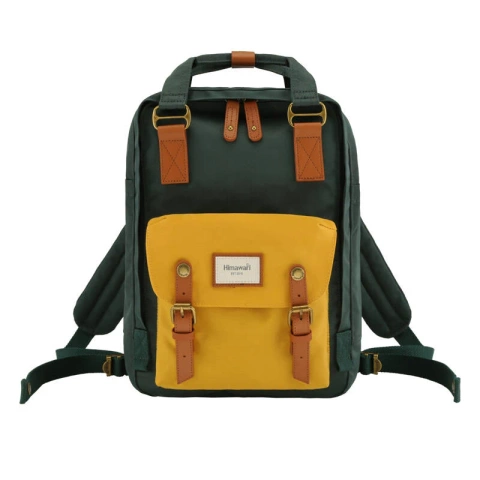 Himawari Laptop-Rucksack 14'' Grün und Gelb