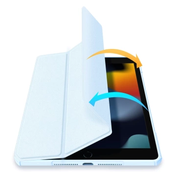 Dux Ducis Copa Hülle für iPad 10.2 '' 2021/2020/2019 Smart Cover mit Ständer blau