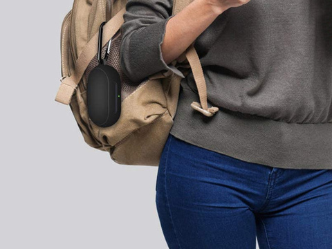 Silikonhülle Alogy Slim für Samsung Galaxy Buds / Buds Plus Schwarz