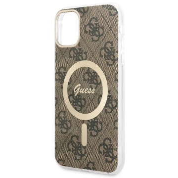 Etui Guess GUHMN61H4STW für iPhone 11 6,1" Hardcase 4G MagSafe