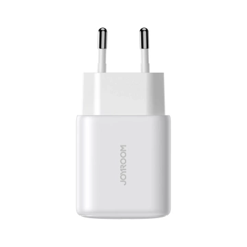 Joyroom USB-C / USB-A 20W PD / QC 3.0 Netzwerkladegerät - Weiß