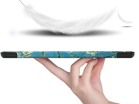 Alogy Book Cover für Galaxy Tab Tab A7 10.4 T500 / T505 Blooming Almond Glass