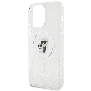 Etui Karl Lagerfeld KLHMP15XHGKCNOT iPhone 15 Pro Max 6,7" transparentes Hardcase Karl