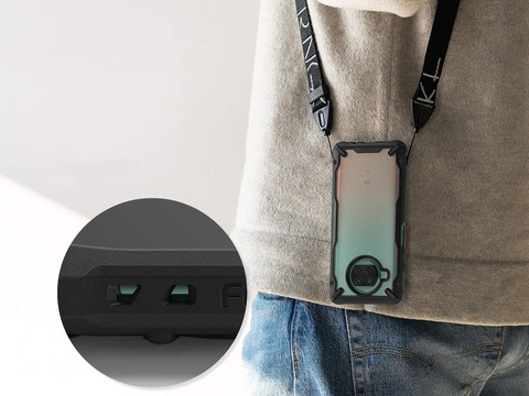 Etui Ringke Fusion X für Xiaomi Mi 10T Lite 5G/ Mi 10i 5G Schwarz
