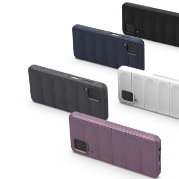 Magic Shield Case Hülle für Samsung Galaxy A12 flexible gepanzerte Hülle schwarz