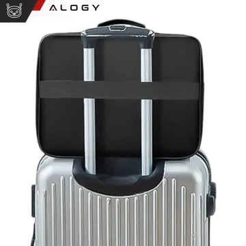 Hülle für iPhone 14 Pro Mag Safe Matt Case Cover matt Alogy Ring gepanzerte Handyhülle Schwarz