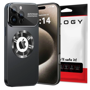 Apple iPhone 16 Pro Max Hülle Alogy MagSafe LuxeShield™ Hülle mit Linsenschutz für MagSafe Graphitschwarz