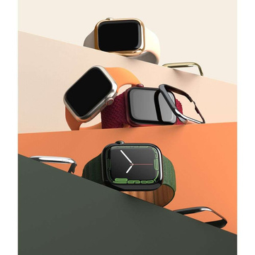 Ringke Lünetten-Styling für Apple Watch 7 (41 mm) glänzendes Roségold