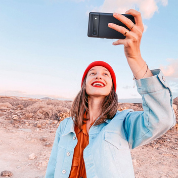 Etui Spigen Thin Fit für Google Pixel 6A Schwarz