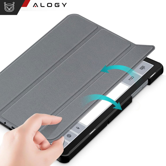 Etui do Samsung Galaxy Tab A11 / A11+ / A9 2023 8.7" X110 / X115 obudowa na tablet Case Alogy Book Cover Szare