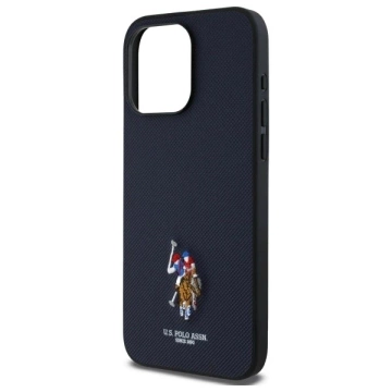 Etui do iPhone 15 Pro Max US Polo Embroidered DH Color Granatowe