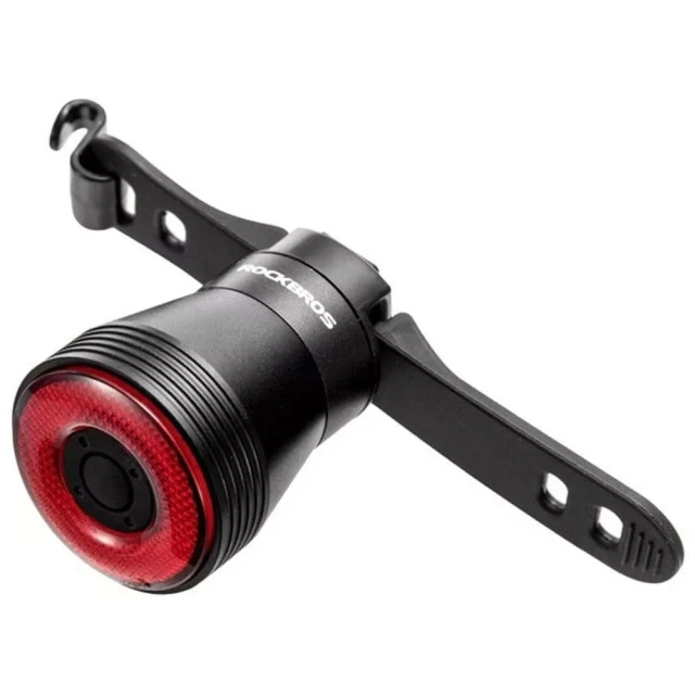 Lampka rowerowa tylna Rockbros TL907Q50 oświetlenie rowerowe inteligentne