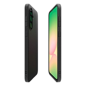 Schutzhülle für Samsung Galaxy A56 5G Spigen Liquid Air Mattschwarz