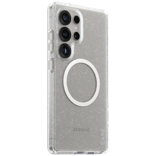 Etui für Samsung Galaxy S25 Ultra CARE von PanzerGlass Flagship Urban Combat StarLight White QI
