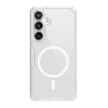 Nillkin Nature Pro Panzerhülle mit Magnetring für Samsung Galaxy S24 – weiß
